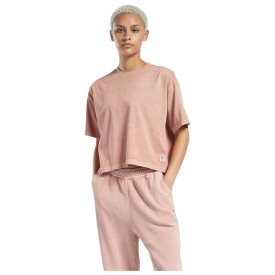 Reebok Γυναικεία κοντομάνικη μπλούζα crop